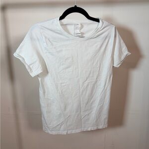 Fabletics Crisp White Short Sleeve Tee